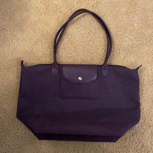 Longchamp Purple Bag